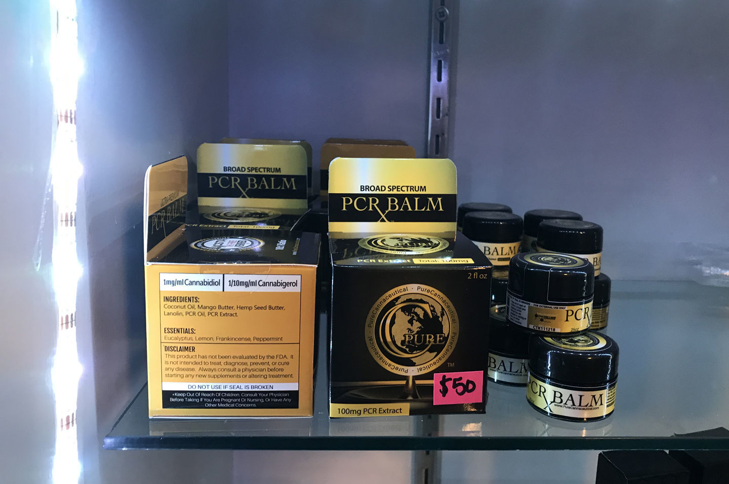 Topicals - combination of cannabinoids